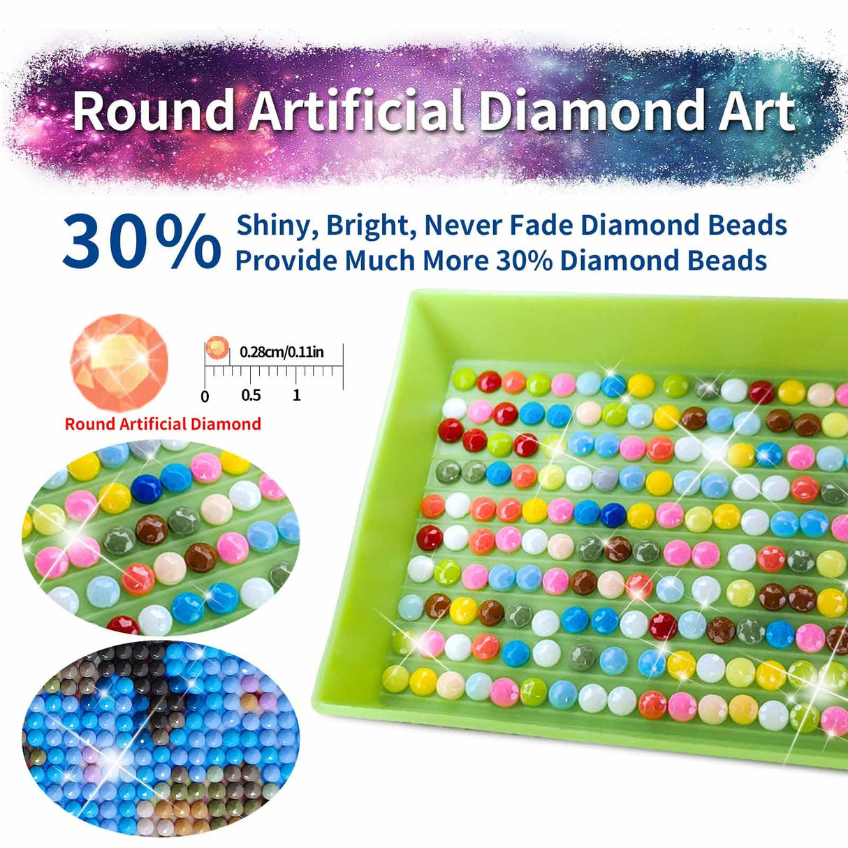 JATOK Abstract Large Diamond Painting Kits for Adults (27.6 x 15.7 inch), 5D Diamond Art Full Round Drill DIY Embroidery Pictures Arts Paint by Number Kits for Home Wall Decor JATOK