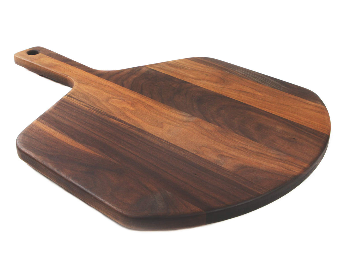 Personalized Pizza Peel, Large 22" x 16" Walnut American Hardwood, Personalized Pizza Board, Custom Engraved Pizza Paddle, Pizza Shovel, Wood Pizza Peel Made in the USA Generic