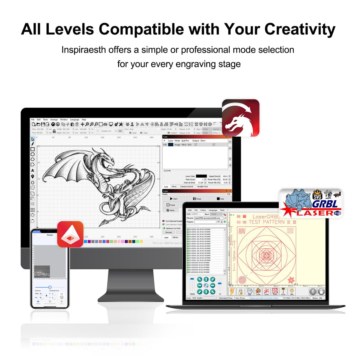 Ortur Laser Master 2 Pro S2 10000mW Laser Engraver, High Precision Laser Engraving Machine, 15,000mm/min Efficient Laser Engraver for Wood and Metal, Acrylic Glass Leather, Laser Class 4 Ortur