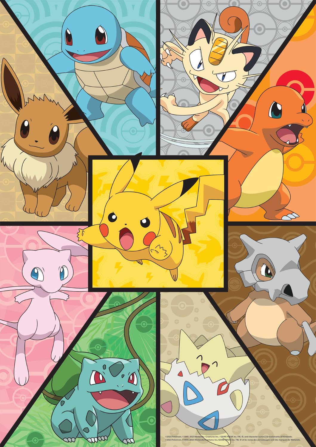 Buffalo Games - Pokemon- Kanto Companions - 300 Piece Jigsaw Puzzle for Adults -Challenging Puzzle Perfect for Game Nights - Finished Size is 21.25 x 15.00 Buffalo Games