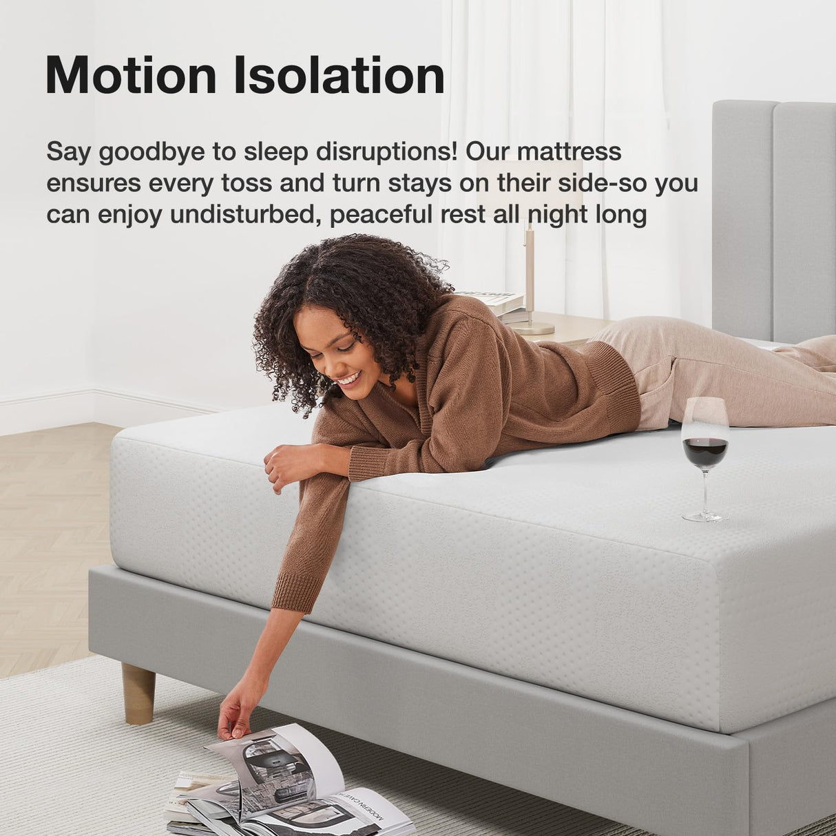 Novilla Queen Mattress, 10 Inch Queen Size Mattress in a Box, Gel Memory Foam Mattresses for Comfort Sleep, Cooling Night Sleep & Pressure Relief, CertiPUR-US Certified Novilla