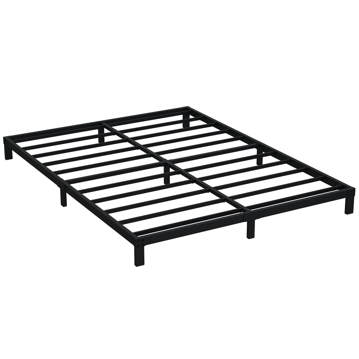 EMODA 6 Inch Heavy Duty Metal King Bed Frame - No Box Spring Required, Noise-Free Design, Easy Assembly EMODA