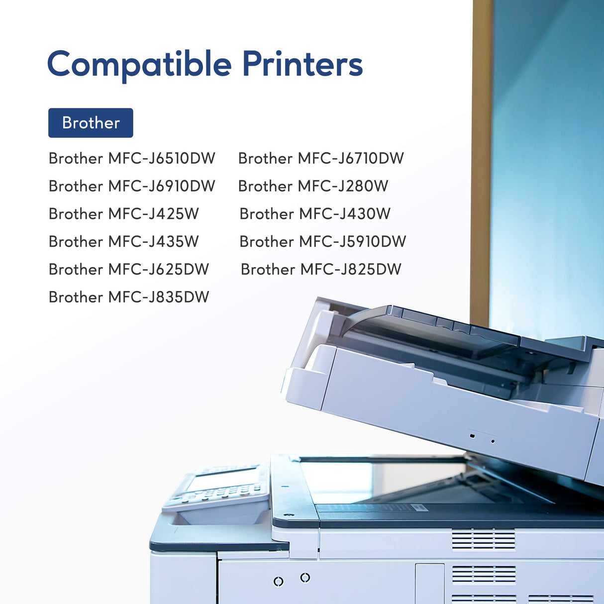 MIROO Compatible Ink Cartridge Replacement for Brother LC75 LC71 LC79 XL 15 Pack, Work for Brother MFC J280W J825DW J430W J835DW J625DW J425W J6710DW J280W J6910DW J5910DW J6510DW J435W Printer MIROO