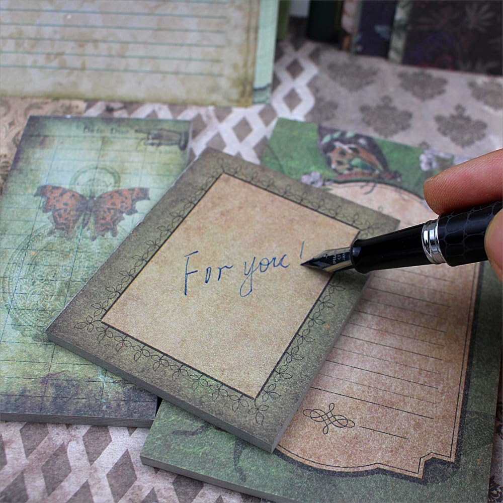 Diuhofart Vintage Scrapbooking Supplies Kit, 185pcs Junk Journal Kit with Scrapbook Paper Sticker Aesthetic Notebook Scrapbook Kit, Art Craft DIY Gift for Adult Women Diuhofart