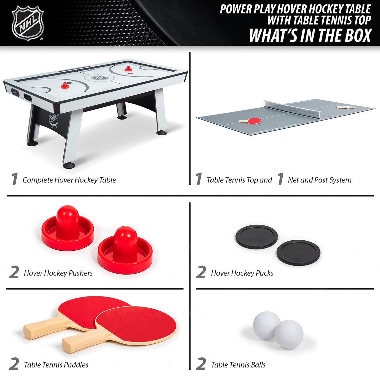 Hockey + TT Table White EastPoint Sports
