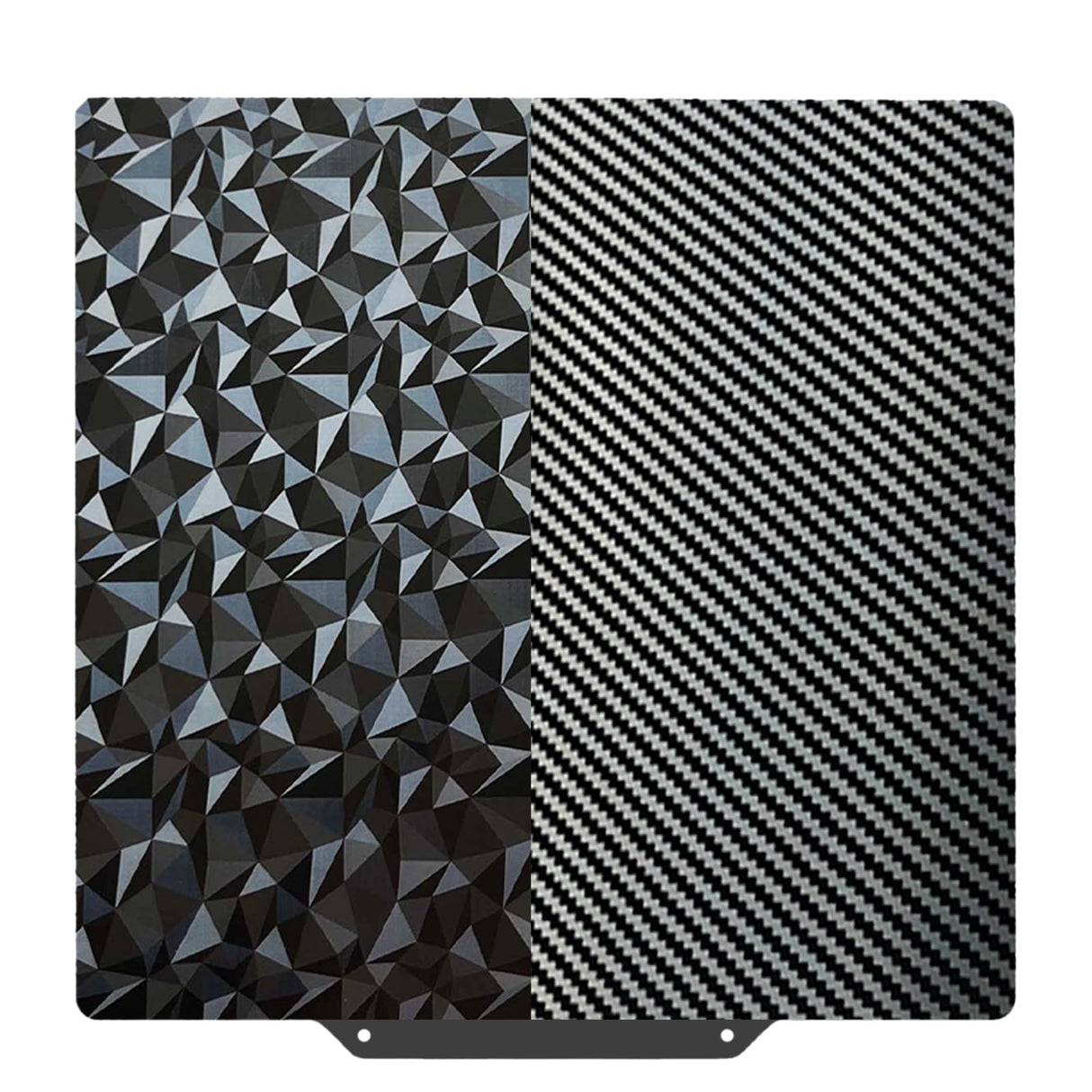 SAHVAIM PEO PET Build plate for Adventurer 5M/5M pro/Ender 3/3 Pro/Ender 3 S1/Ender 3 V2 Neo/Ender 3 Neo 3D Printer, Diamond PEO+Carbon Fiber PET Spring Steel Sheet 235 x 235 mm 3D Printer Platform. SAHVAIM