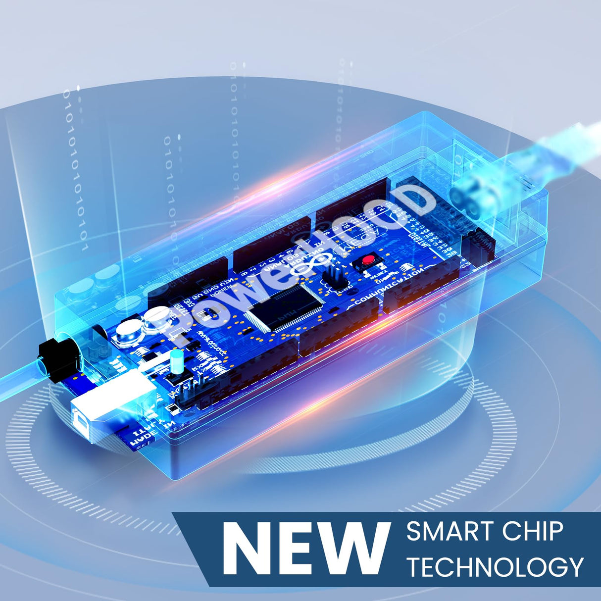 PowerHOOD 12V AC/DC Adapter Compatible with Longer RAY5 5W / 10W / Nano 6W Portable Laser Engraver 12VDC DC12V 12volt 12.0 Volts Laser Engraver and Cutter Switching Power Supply Cord Charger Cable PSU PowerHOOD