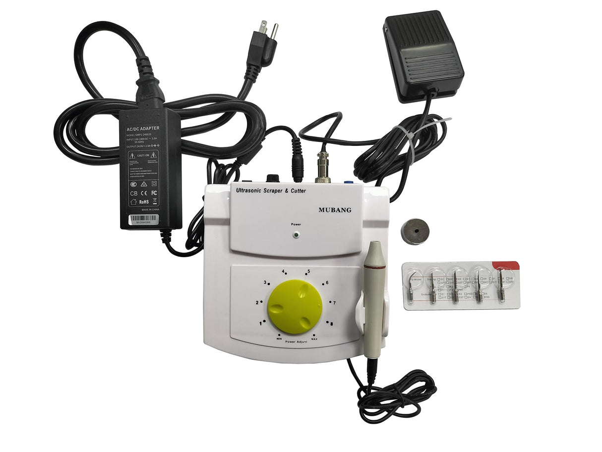 Ultrasonic Cutter for Scrapping Solder,Cutting Material,Repairing 3D Printed Models,with 5 Blades, 100V-240V~ (main body,Handles and blades) GLTL