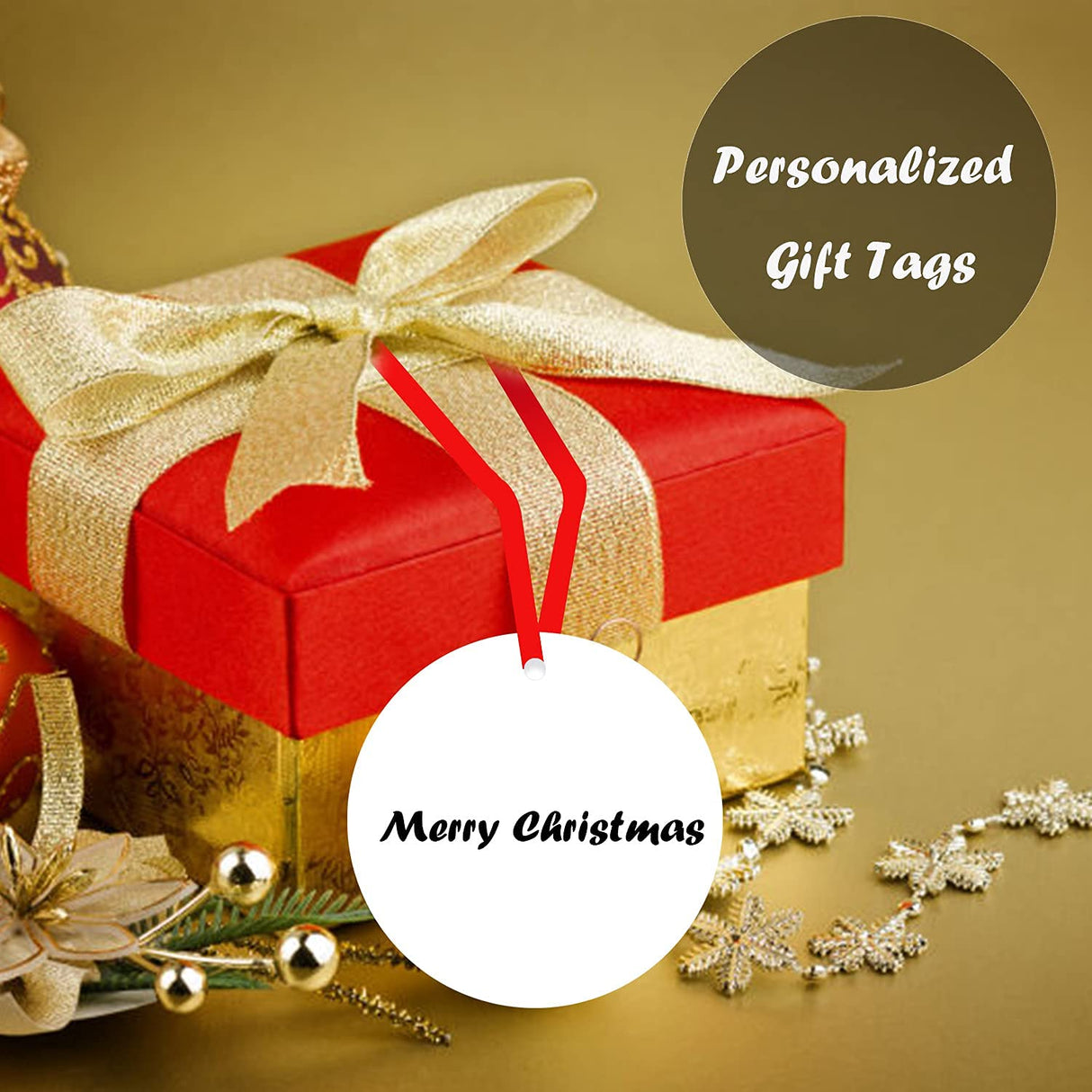 10Pcs Sublimation Ceramic Ornaments Sublimation Ornament Blanks Bulk Ceramic Discs Ornament for Heat Press Printing White Round Porcelain Ornament Personalized Xmas Tree Ornament Keepsake Crafts Gift SEUGKE