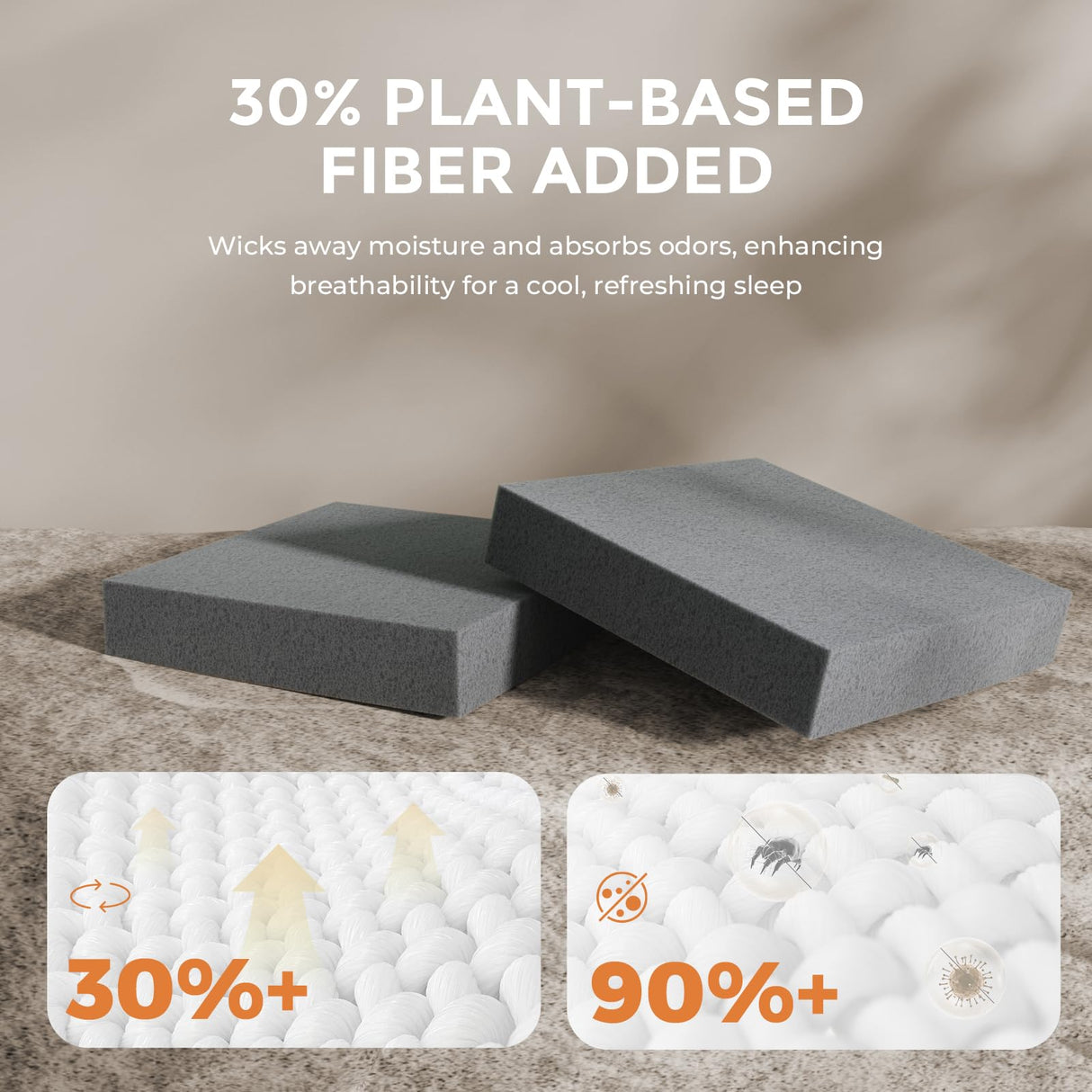 Sweetnight King Mattress,10 Inch Memory Foam King Size Mattress in a Box for Pressure Relief & Motion Isolation,Medium Plush and CertiPUR-US Certified Sweetnight