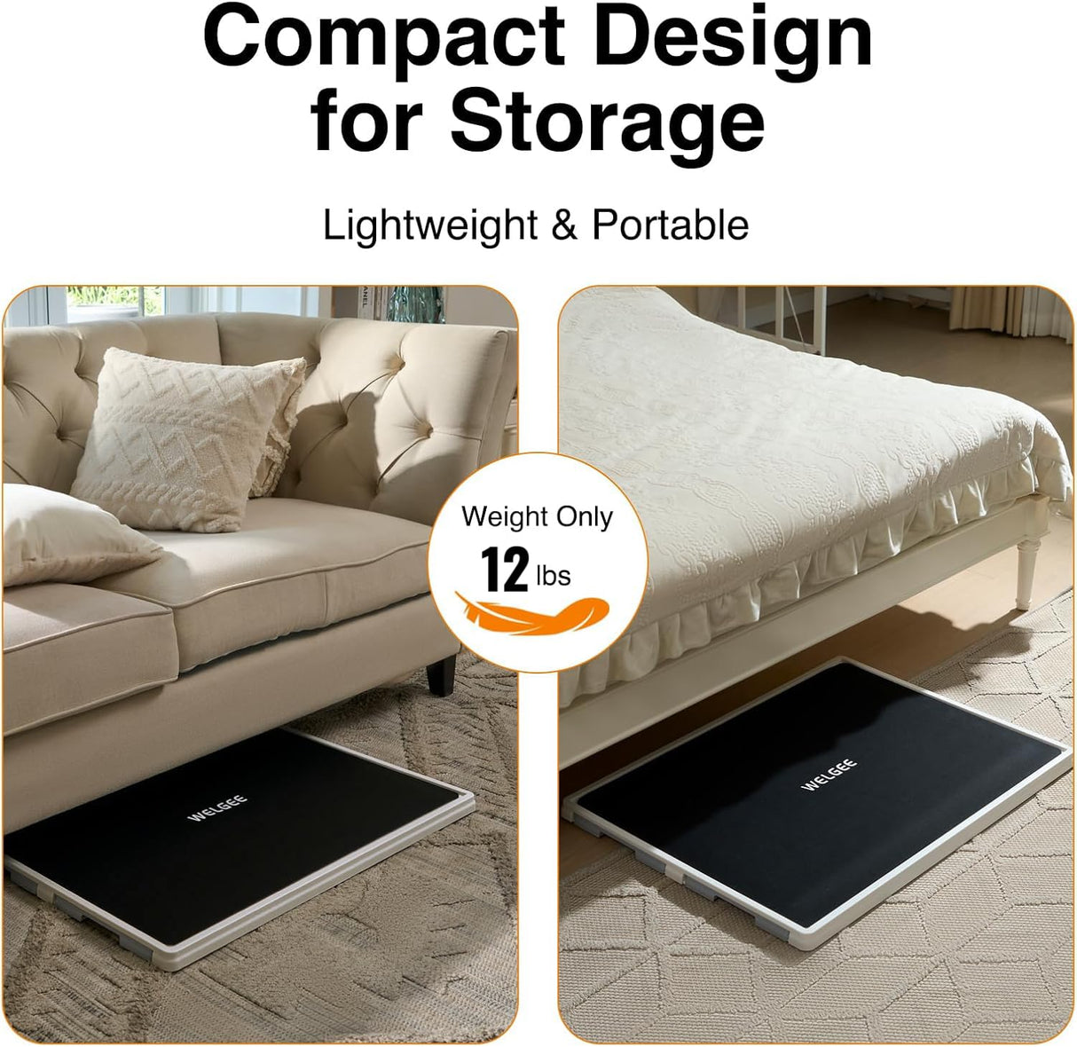 WELGEE 1000 Piece Rotating Puzzle Board with Drawers & Cover, 30"x22" Spinning Jigsaw Puzzle Table for Adults, Upgraded Lazy Susan, Lightweight ABS Plastic, Perfect for Puzzle Lovers & Moms