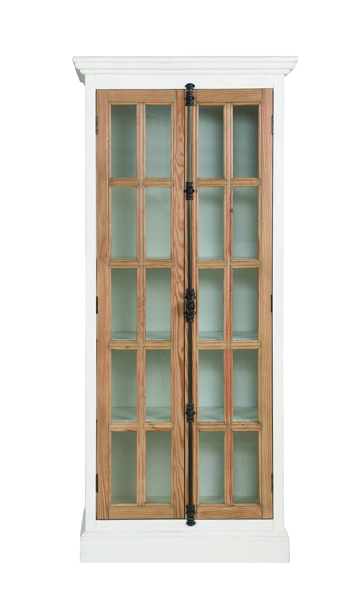 Coaster Home Furnishings Two-Tone Curio Cabinet Coaster Home Furnishings