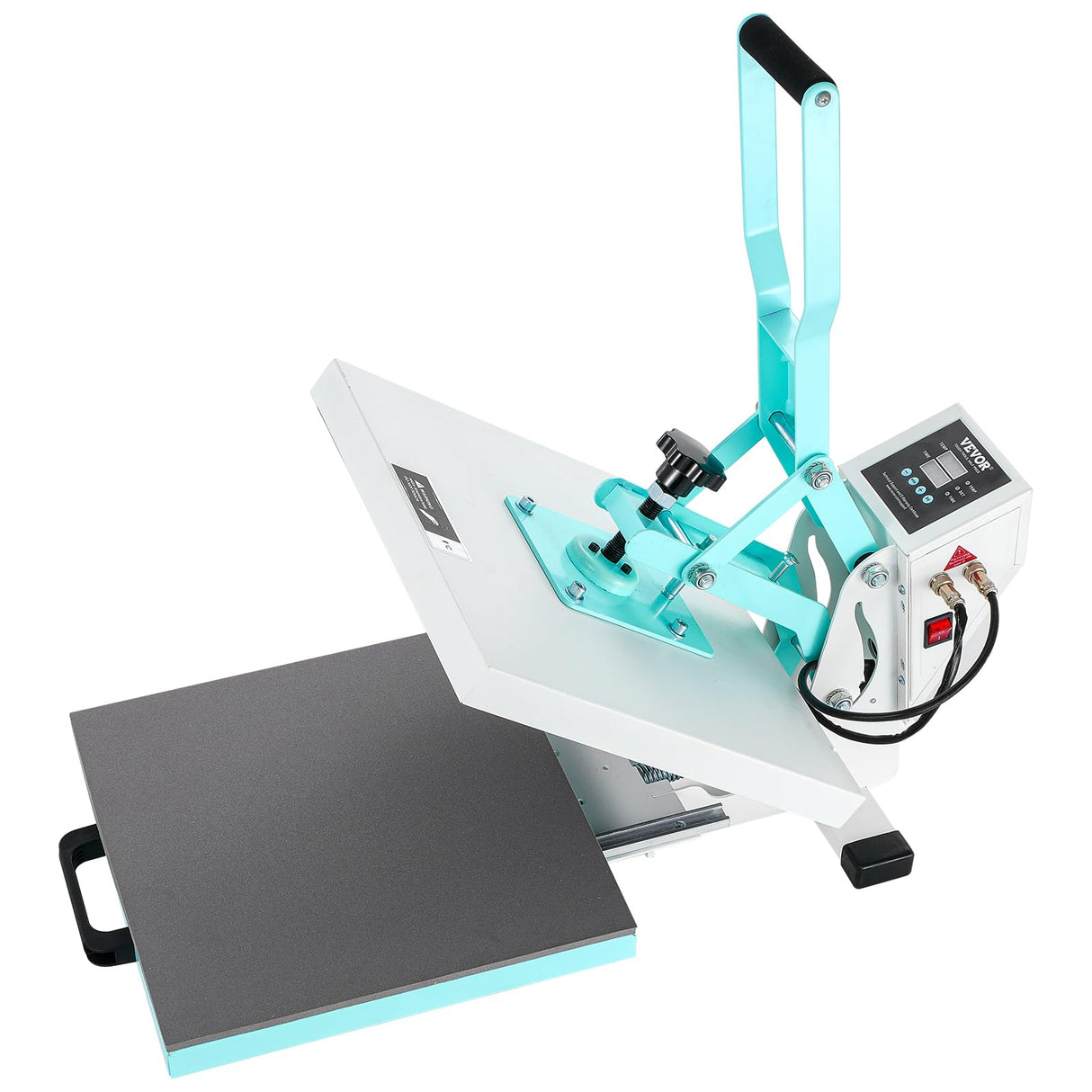 VEVOR Heat Press 15x15, High Pressure Heat Press Machine for T Shirts, Slide Out Professional Heat Press for Sublimation, Vinyl, Heat Transfer Projects, Heats Up Fast & Evenly, Green VEVOR