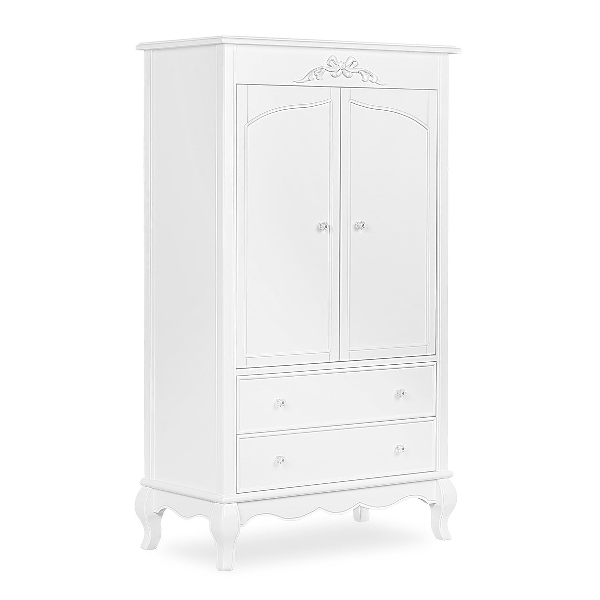 Evolur Aurora Armoire, Queen, Frost Evolur