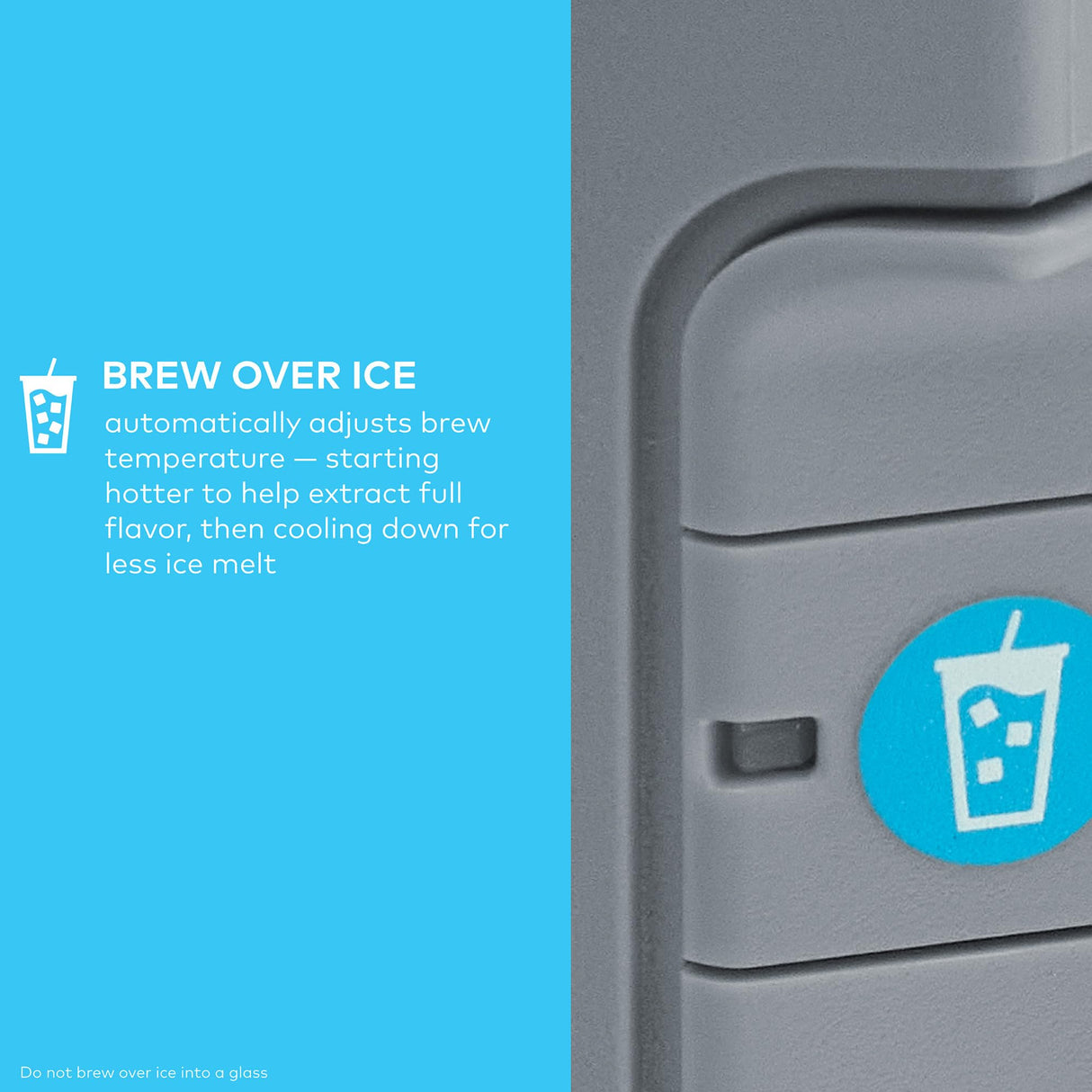 Keurig K-Iced Coffee Maker, Single Serve K-Cup Pod Iced Coffee Maker, With Hot and Cold Coffee Capabilities, Brews Any K-Cup Pod, White Keurig