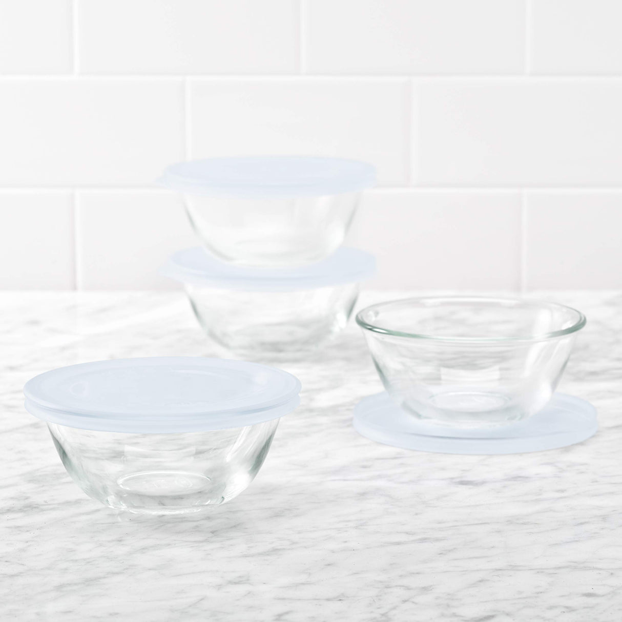 OXO Good Grips 8-Piece Glass Prep Bowl Set, 295 milliliters OXO