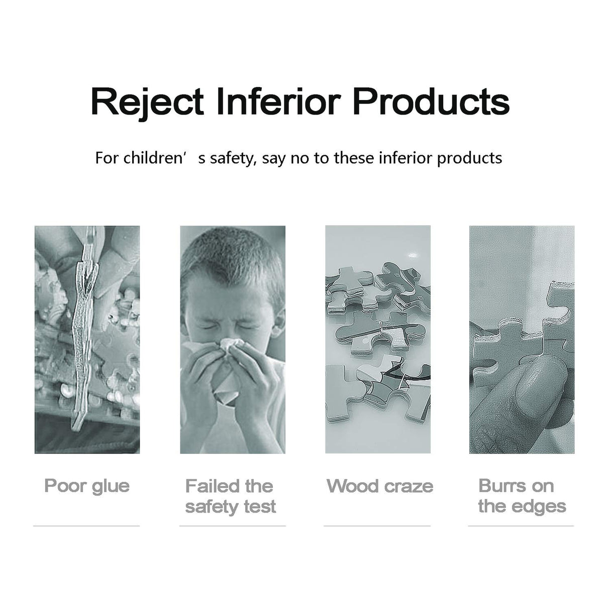 TOP BRIGHT 24 Piece Toddler Puzzles 3 Year Old - Wooden Jigsaw Puzzles for Kids Ages 4-8 - Forest Animals TOP BRIGHT