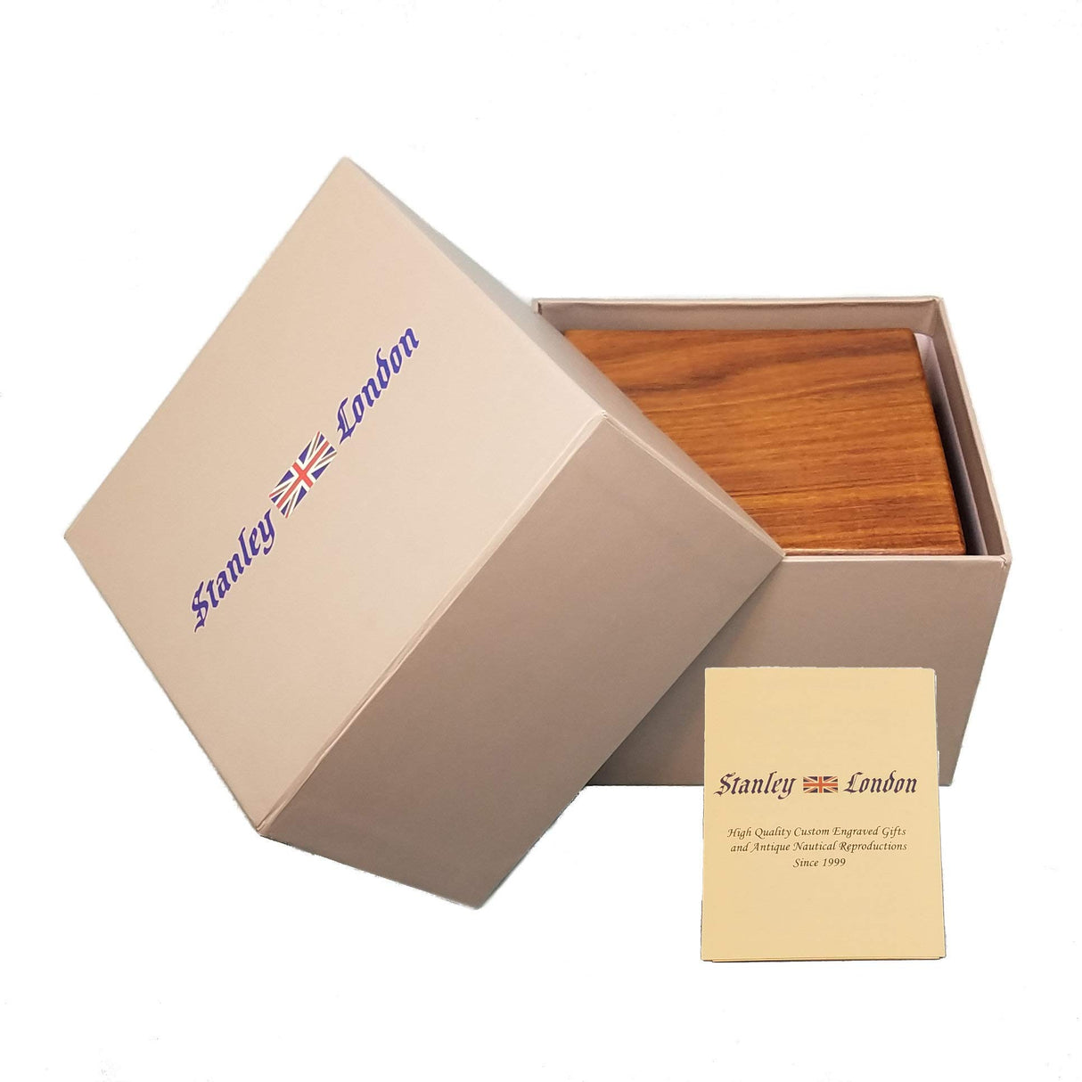 Unique Engraved Compass Gifts Personalized for US Army, Air Force, Coast Guard, Marines, Navy | Military Graduation, Promotion, and Veteran Retirement Gift (Design My Own, 4.5 Inch Boxed Compass) Stanley London