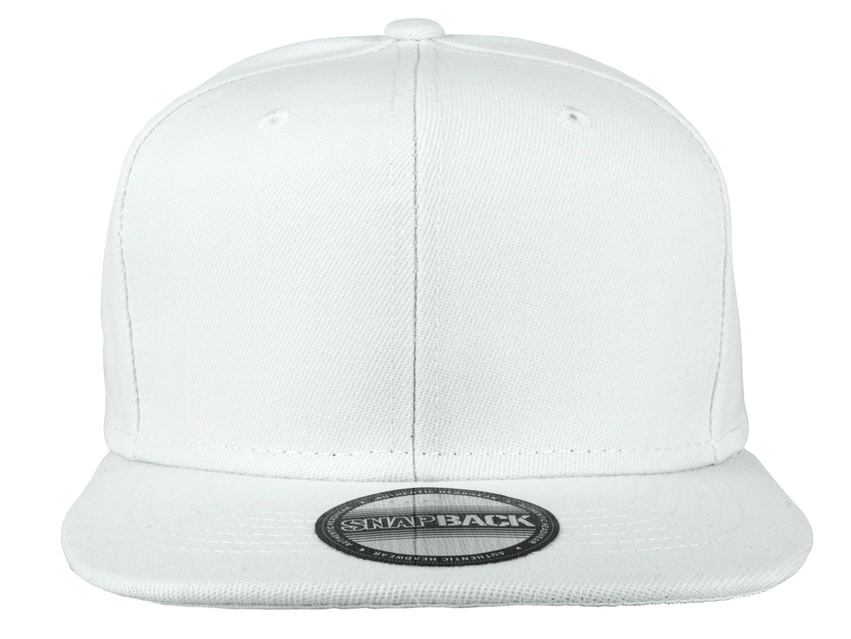 Gelante Plain Blank Flat Brim Adjustable Snapback Baseball Caps LOT 6 Pack 1500-6PC White Gelante