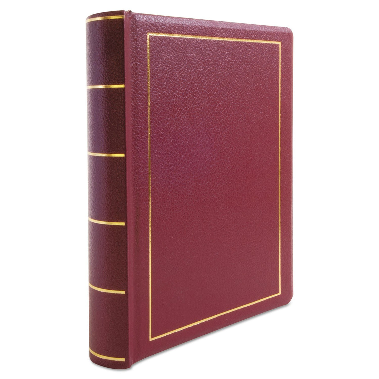 Wilson Jones Minute Book, Binder Only, Letter Size, 250 Page Capacity, Imitation Leather, Red (W396-11) Wilson Jones
