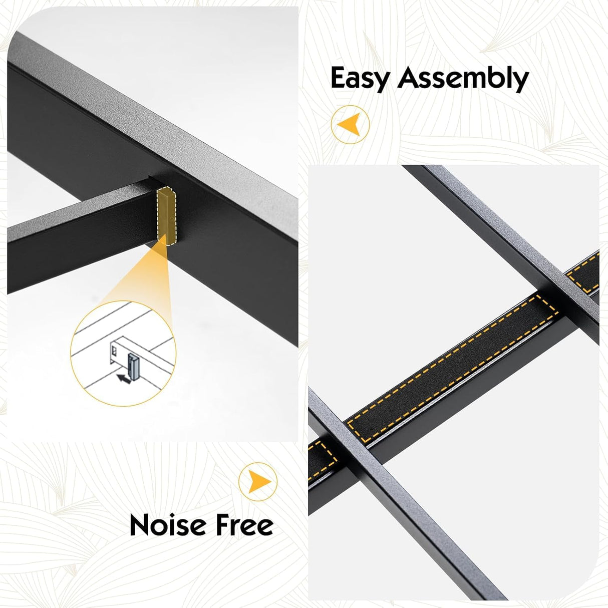 LUXOAK Full LED Bed Frame with Bookcase Headboard and 4 Drawers,Farmhouse Storage Bed with Charging Station & Linen Upholstered, No Box Spring Needed, Distressed White LUXOAK