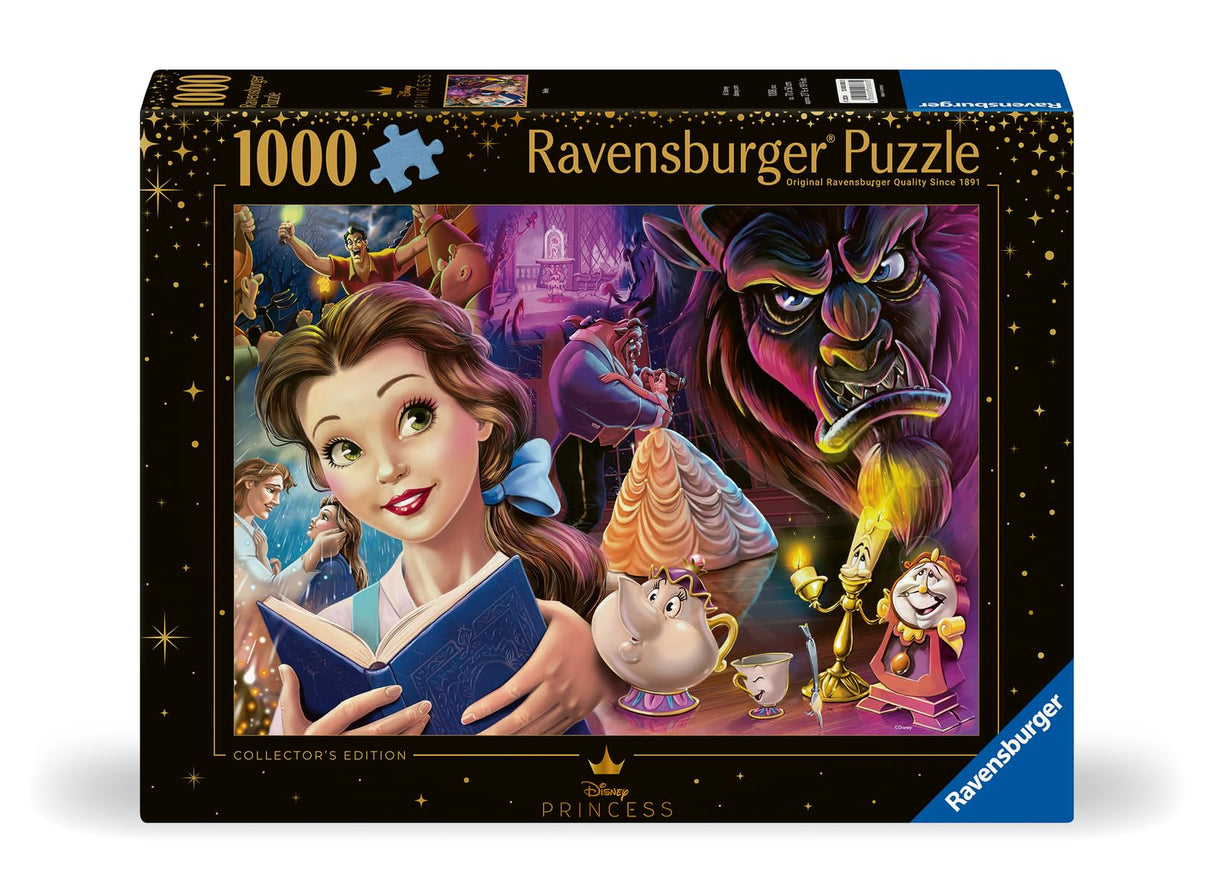 Ravensburger Disney Collector's Edition Heroine's: Princess Belle 1000 Piece Jigsaw Puzzle for Adults - 12000883 - Handcrafted Tooling, Made in Germany, Every Piece Fits Together Perfectly Ravensburger