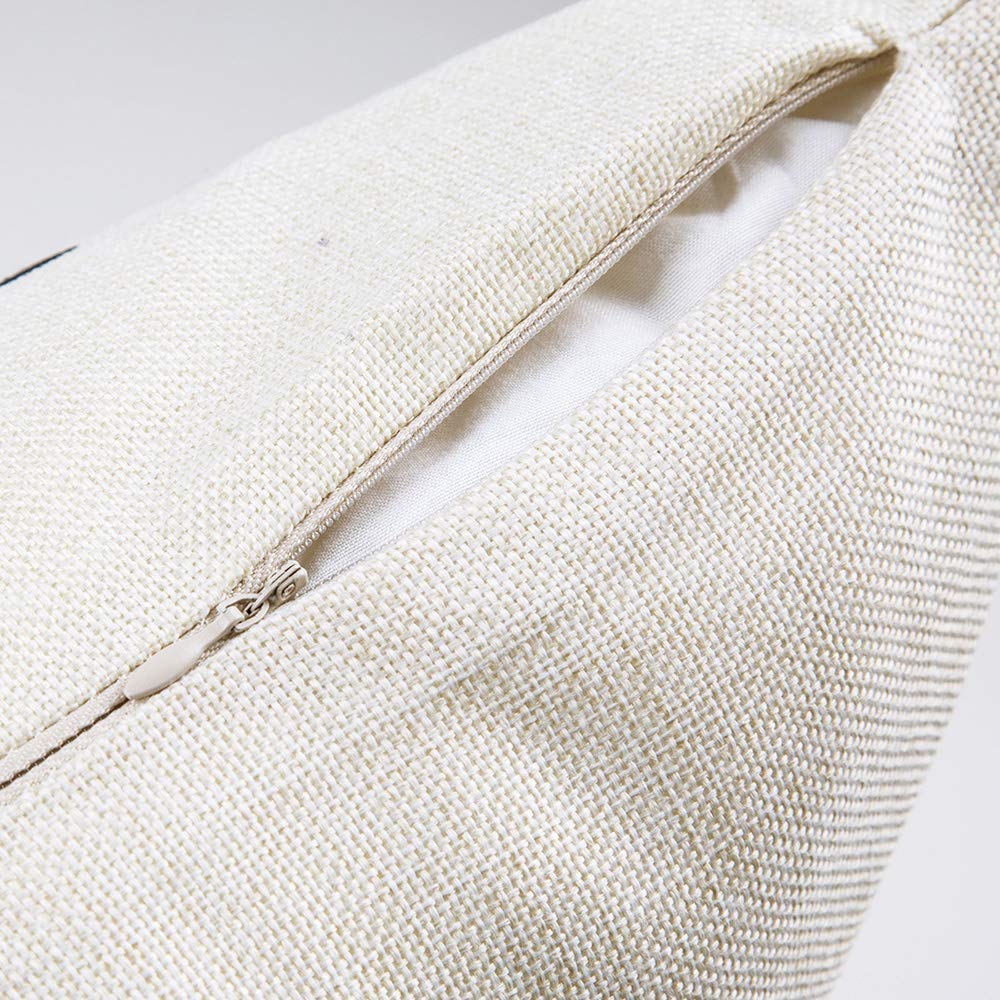 Meekio Farmhouse Pillow Covers with This is Us Quote 12" x 20" Farmhouse Rustic Décor Lumbar Pillow Covers with Saying Housewarming Gifts Family Room Décor Meekio