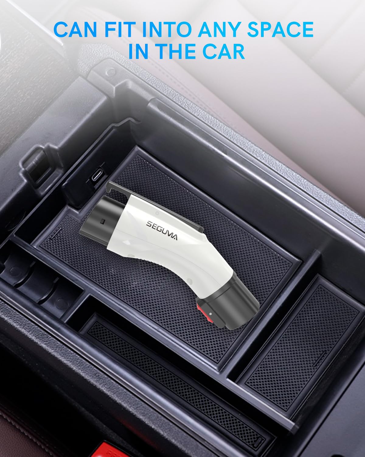 EV Charger Adapter for Tesla to J1772, Up to 60A 250V, IP65, NACS to J1772 Adapter, J1772 EV Charging Adapter Compatible with Tesla Wall Connector/Tesla Destination/Mobile Charger (for J1772 EVs Only) SEGUMA