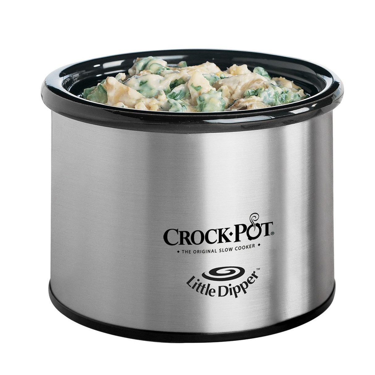 Crock-Pot 6-Quart Countdown Programmable Oval Slow Cooker with Dipper, Stainless Steel, SCCPVC605-S Crock-Pot