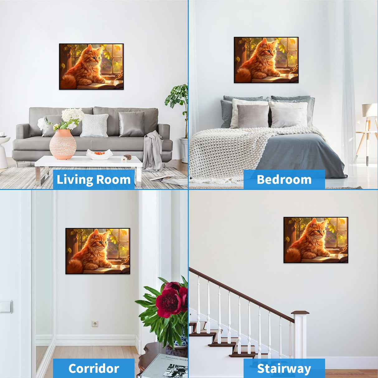 1000 Piece Puzzle for Adults Window Cat Puzzles for Adults 1000 Pieces Reading Cat Jigsaw Puzzles 1000 Pieces for Adults Cute Kitten Puzzle 1000 Pieces Cozy Retreat 1000 Piece Puzzle Cat 1000 Puzzle CHengQiSM