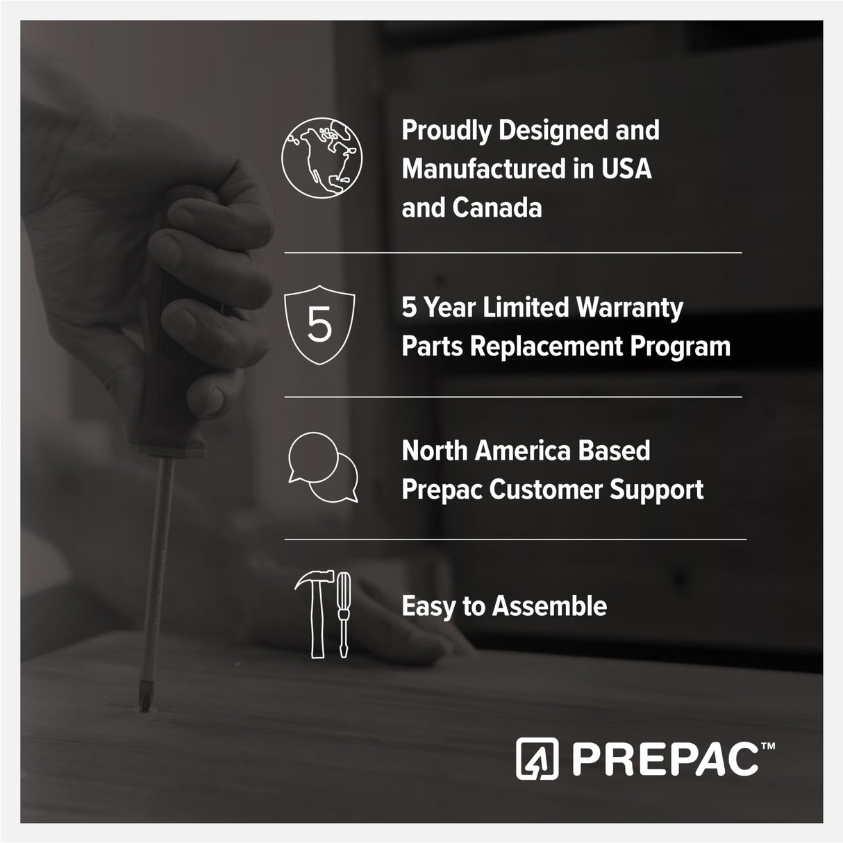 Prepac Elegant Black Shoe Storage Cabinet, Space-Saving Solution with Cubbies for 36 Pairs, 13"D x 23.5" W x 72.5" H Prepac