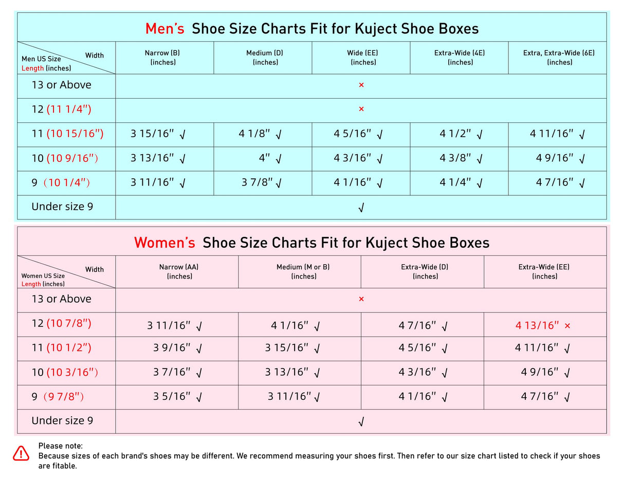 Kuject X-Large Shoe Storage Boxes Organizers Clear Plastic Stackable 12 Pack, Shoe Rack & Holder Substitute, Sneaker Containers, Toy Storage Organizer Bins for Entryway, Closet, Under Bed, Black Kuject