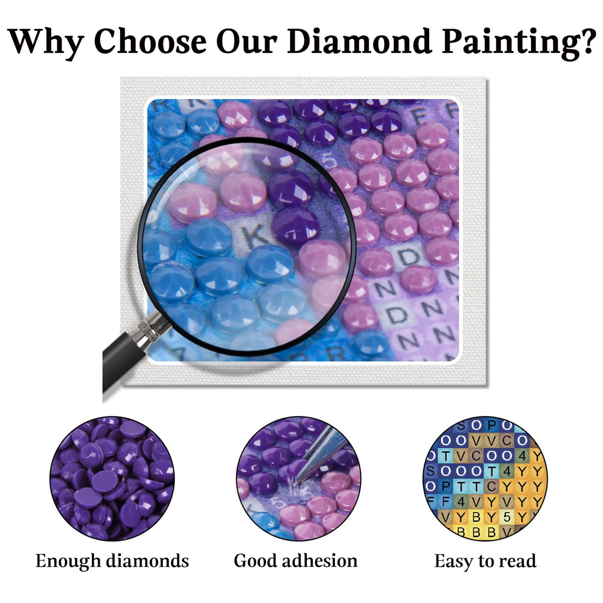 JAKI 5D Diamond Painting Kits for Adults Beginners-Cross Flower Diamond Art Kit for Adults,5D DIY Gem Art Kits for Adults for Gift Home Wall Decor(12x16inch) JAKI