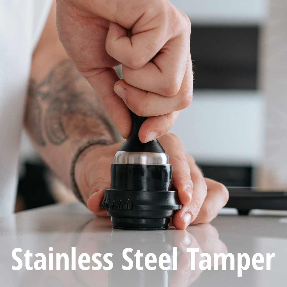 Flair Espresso Maker - Classic with Pressure Kit: Manual Lever Espresso Machine with Stainless Steel Tamper, Pressure Gauge and Carrying Case Flair