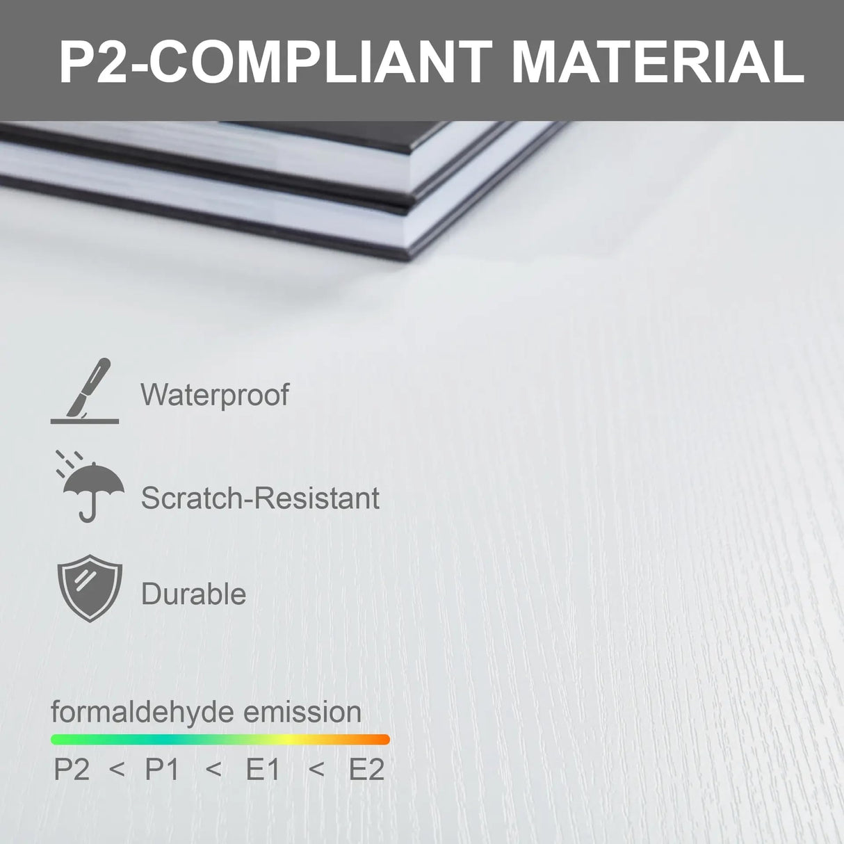 SANODESK 39" Wood Lift Top Coffee Table with Hidden Compartment and Storage Shelf for Living Room, Reception Room, White SANODESK