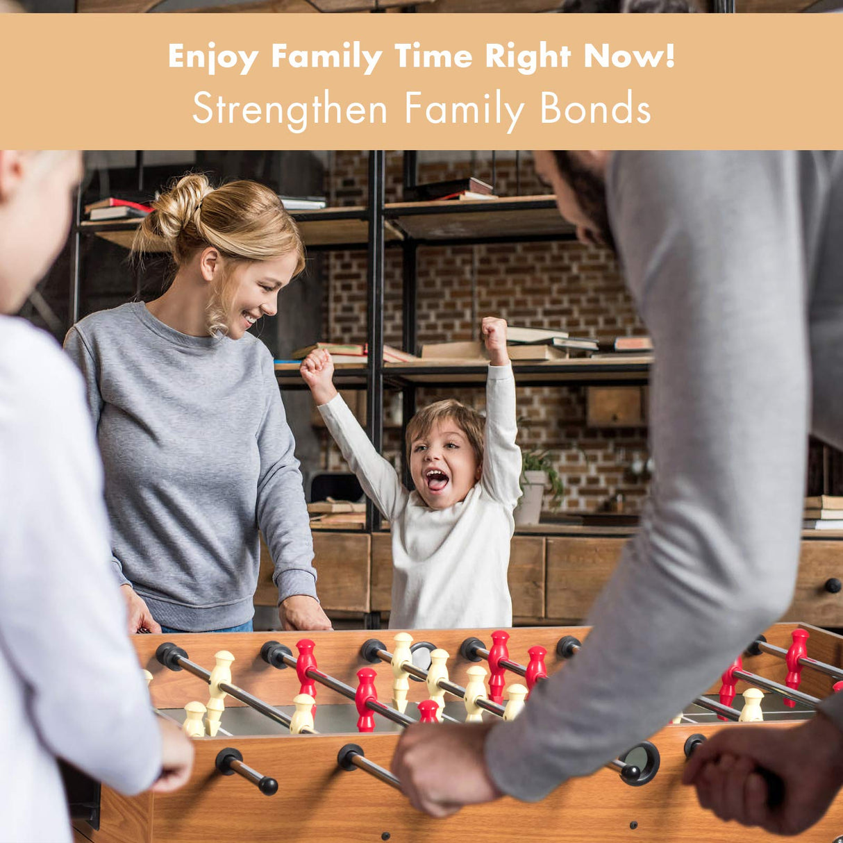 GYMAX 3 in 1 Game Table, 49 in Multi Game Table with Foosball Hockey & Billiards, Competition Sized Combo Game Table for Home, Game Room, Bar, Party, Club GYMAX