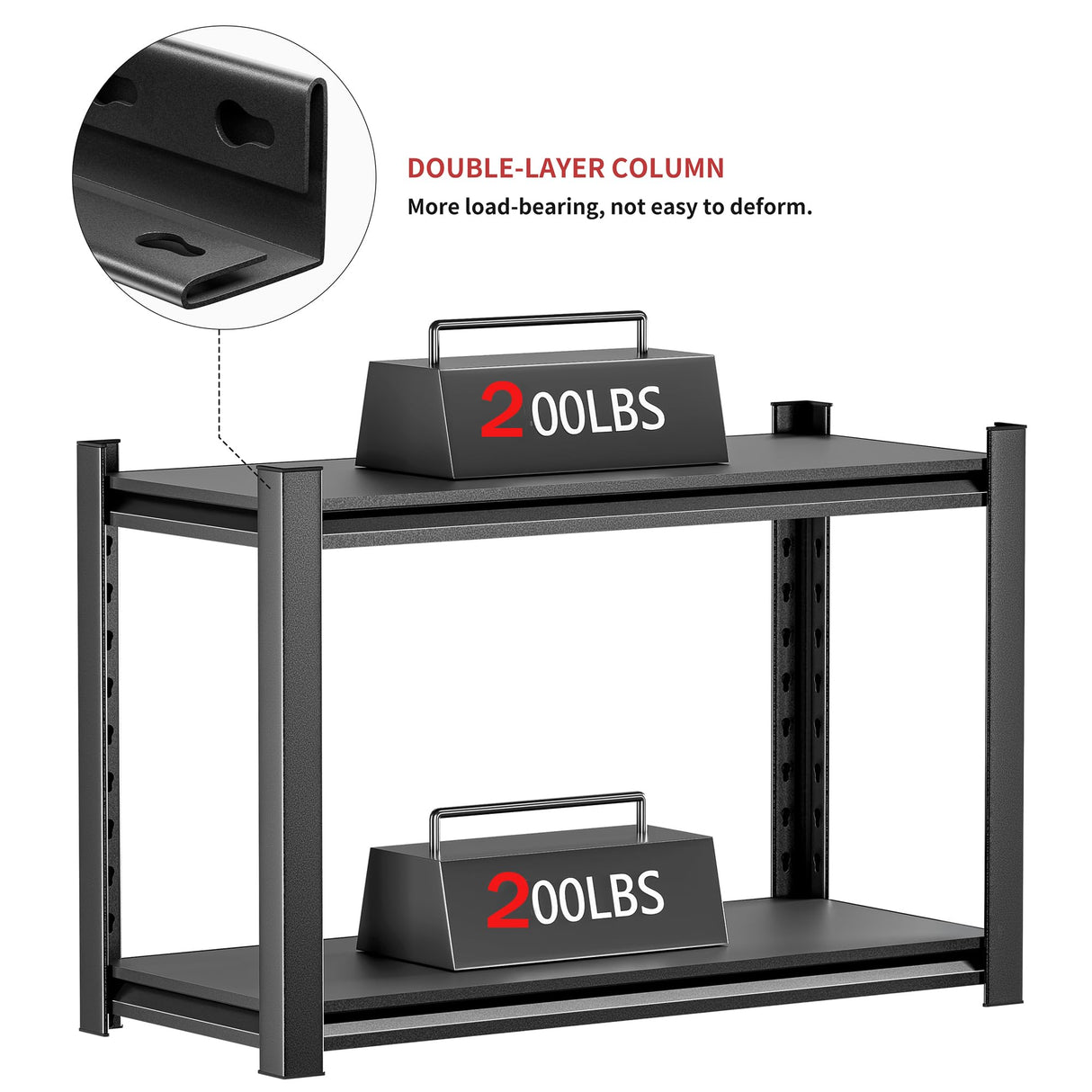 10-20 Gallon Fish Tank Stand Storage Shelf,Heavy Duty Sturdy Reptile Stand,28.4"*27.5"*15.7"Gallon Aquarium Stand,Reptile Tank Stand,Terrarium Stand,Breeder Tank Stand,Total Load1000lbs,Black robytist