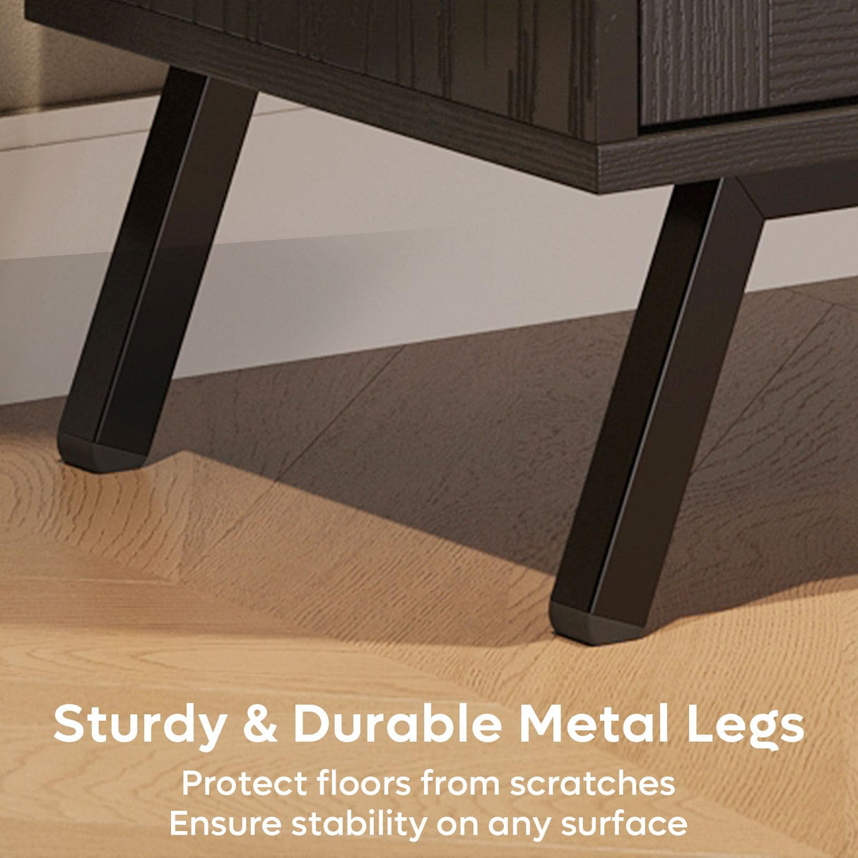 Bestier 80 Inch Black Rattan TV Stand with Storage for 85 Inch TV, 4-in-1 Mid Century Modern Entertainment Center with LED Lights, Doors and Adjustable Glass Shelves for Living Room Bestier