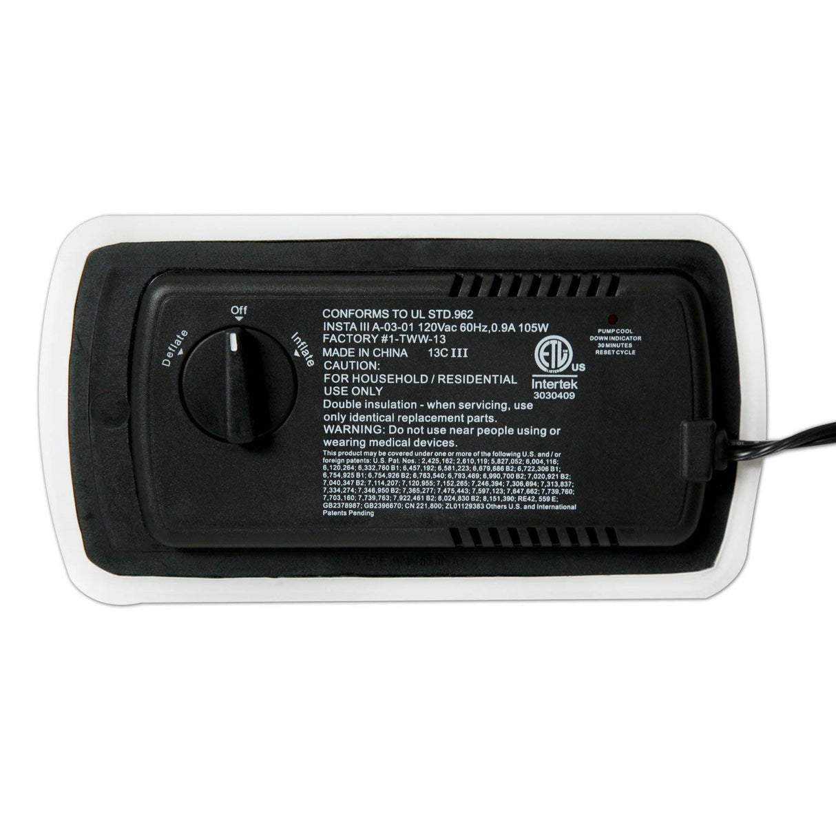 SoundAsleep Dream Series Luxury Air Mattress with ComfortCoil Technology & Built-in High Capacity Pump for Home & Camping- Double Height, Adjustable, Inflatable Blow Up, Portable - Queen Size SoundAsleep Products