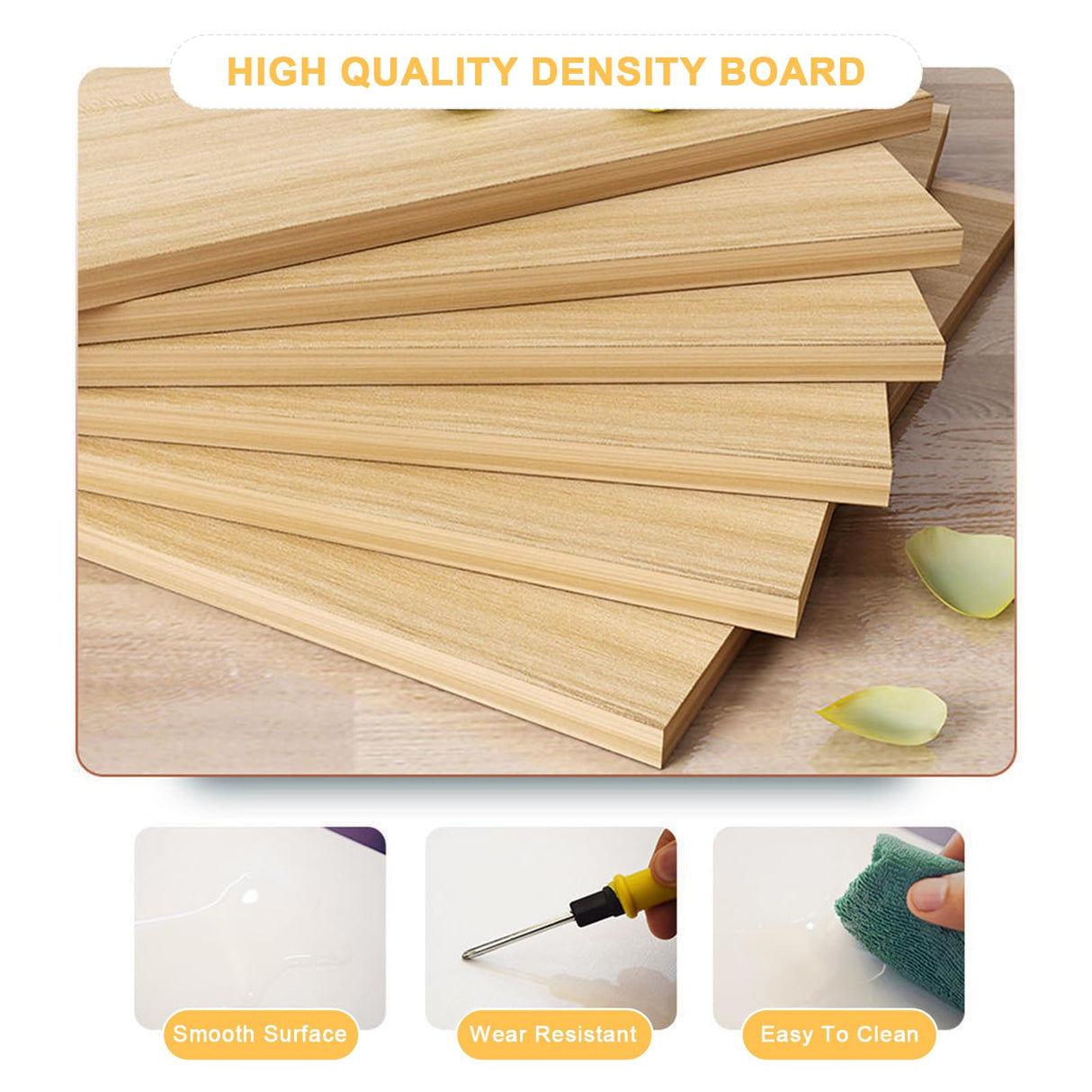 Walisk Modern Reception Desk with Lockable Drawer and Open Shelves, White, 60x38x92cm, 80x38x92cm, 100x38x92cm, 120x38x92cm, Office, Computer Desk WoodArtSupply