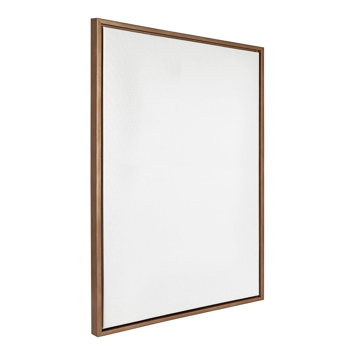 Kate and Laurel Sylvie Blank Framed Canvas Wall Art, 28x38 Gold, Modern Empty Canvas for Paint-Your-Own Art, Premium Canvas Already Framed Kate and Laurel