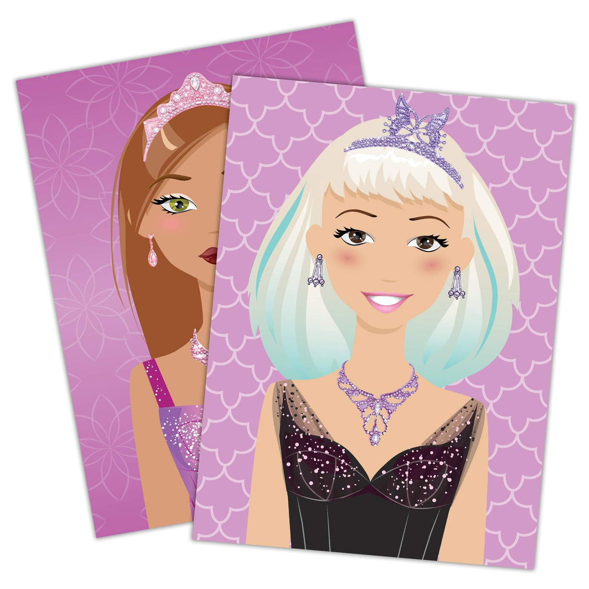 Bendon Create-A-Face Sticker Pad (Princess) Bendon