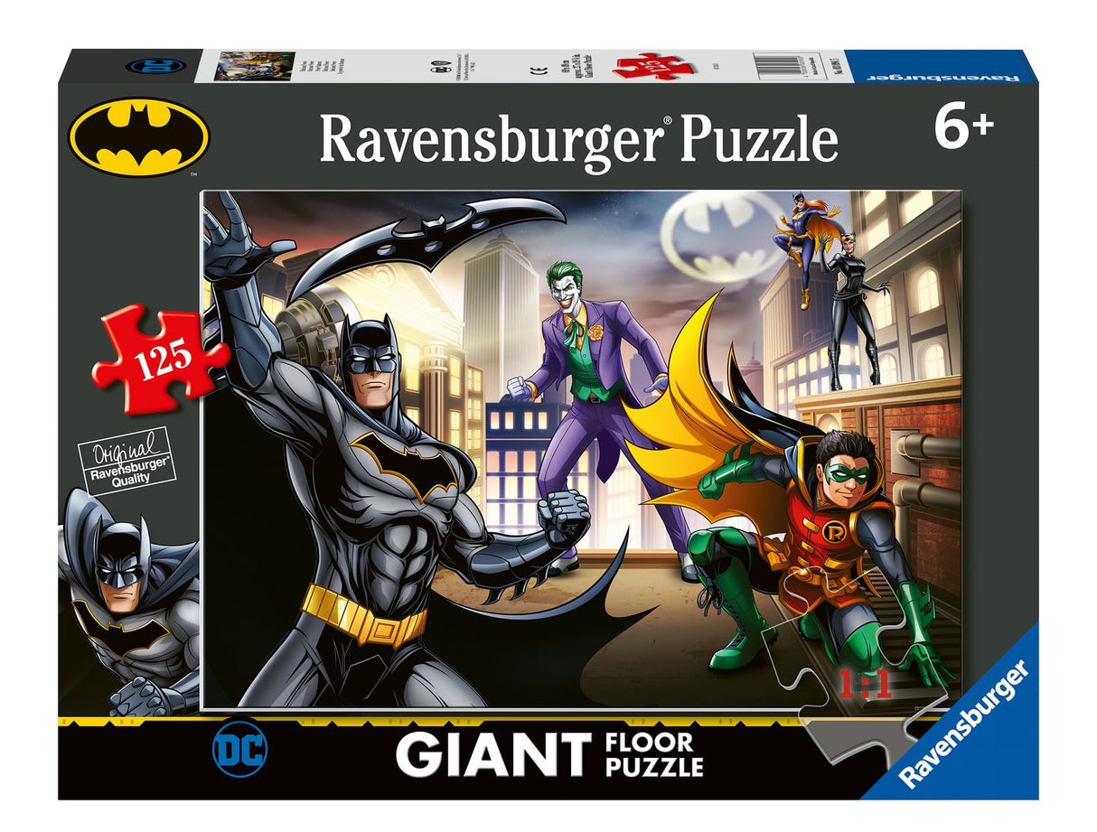 Ravensburger Batman 125 Piece Giant Floor Puzzle for Kids - Every Piece is Unique, Pieces Fit Together Perfectly Ravensburger
