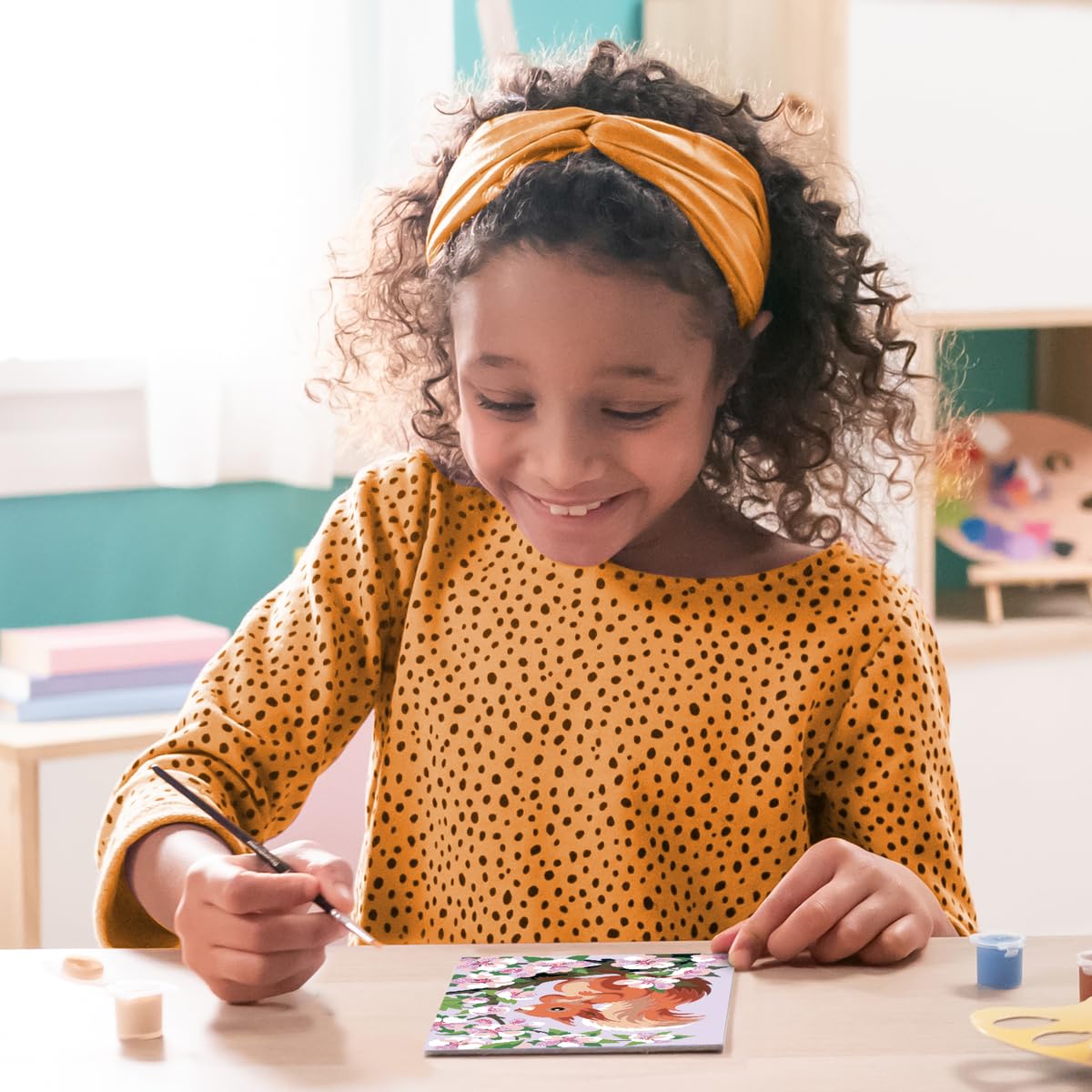 Ravensburger Powerful Pegasus Paint by Numbers Kit for Kids - 20267 - Painting Arts and Crafts for Ages 7 and Up Ravensburger