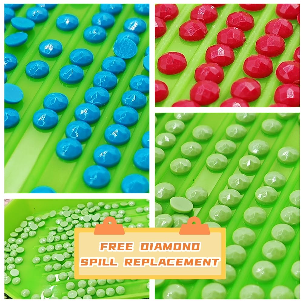 LANDFAIR Diamond Painting Kits - 15x20 inch Round Full Drill Big Ben London Diamond Art Kits for Adults LANDFAIR