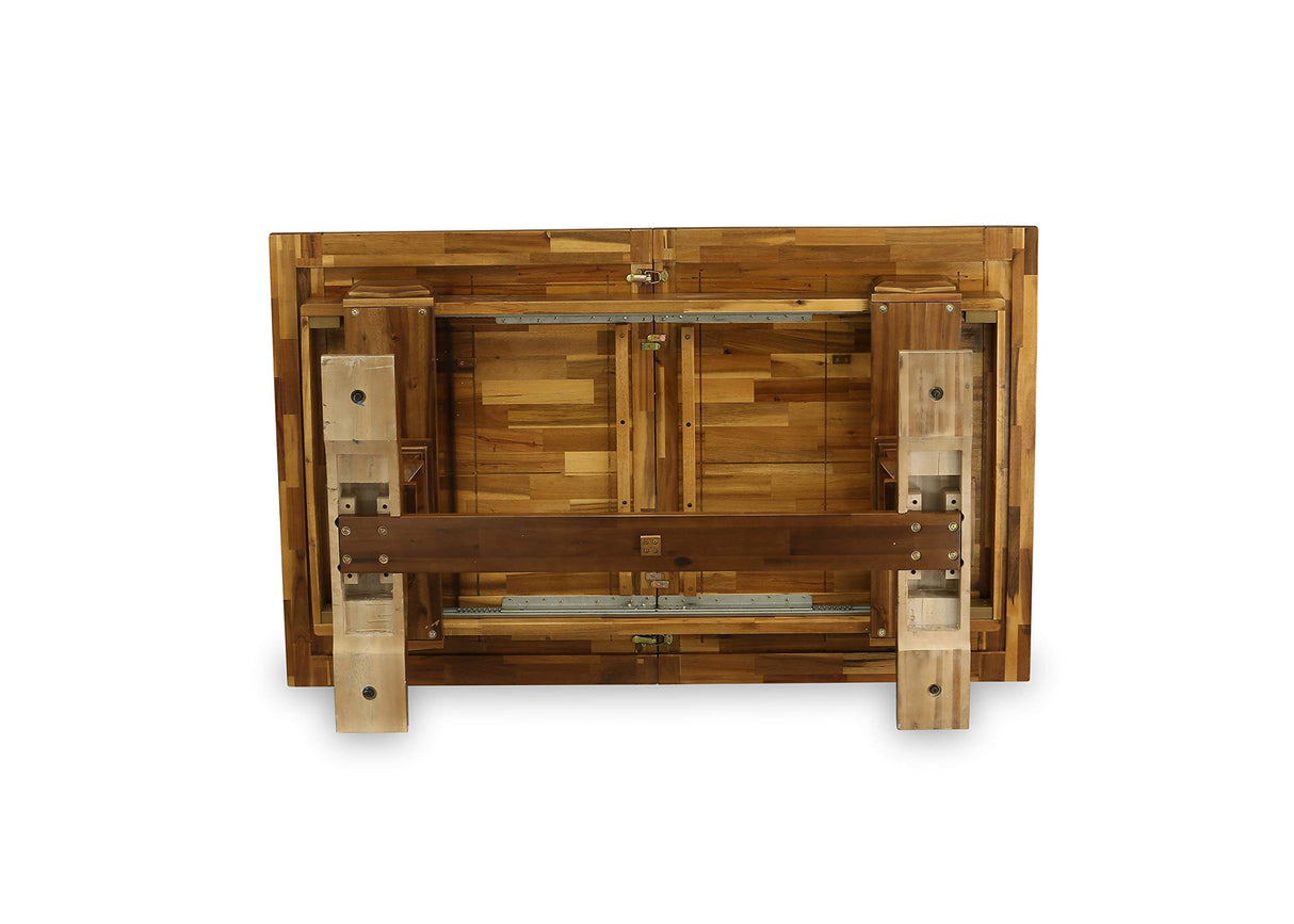 East West Furniture Lassale 11 Piece Dinette Set Includes a Rectangle Table with Butterfly Leaf and 10 Dark Khaki Linen Fabric Parson Dining Chairs, 42x92 Inch, Antique Walnut East West Furniture