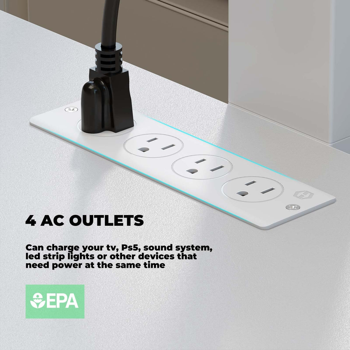 Rolanstar TV Stand with Mount and Power Outlet 51.2", Swivel TV Stand Mount for 32/45/55/60/65/70 inch TVs, Height Adjustable Modern Entertainment Center with Storage & LED Lights, TV Table White Rolanstar