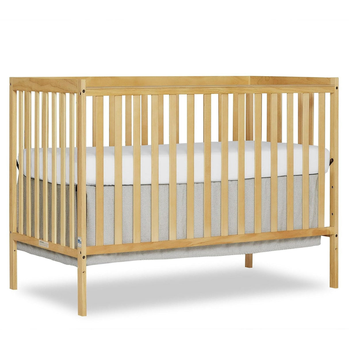 HZANHY 5-in-1 Baby Crib,Convertible Crib, Baby Crib, Converts from Baby Crib to Toddler Bed, Daybed and Full-Size Bed Frame, Fits Standard Full-Size Crib, Baby Bed Natural (Mattress not Included HZANHY