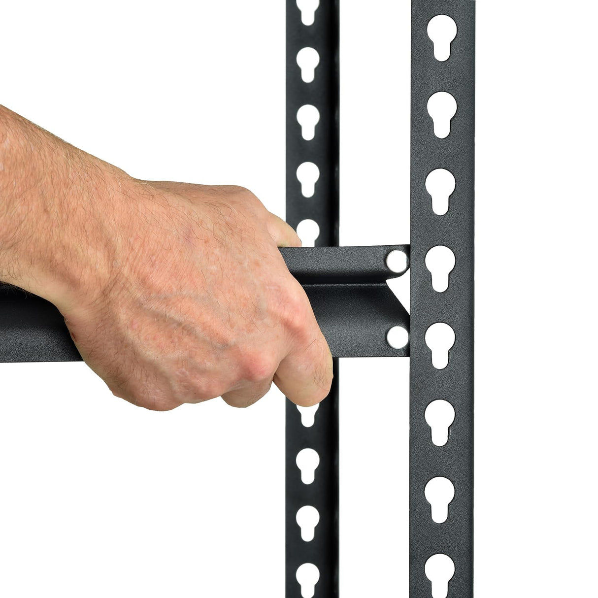 Muscle Rack UR245P-BLK 5-Shelf Unit, 48" Width x 72" Height x 24" Depth Muscle Rack