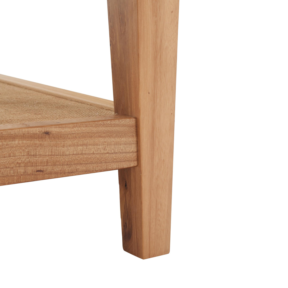 SAFAVIEH Couture Collection Nicolella Natural Solid Wood/Glass Top Square Coffee Table